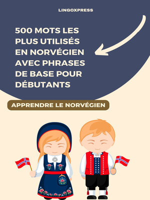cover image of 500 Mots les Plus Utilisés en Norvégien avec Phrases de Base pour Débutants